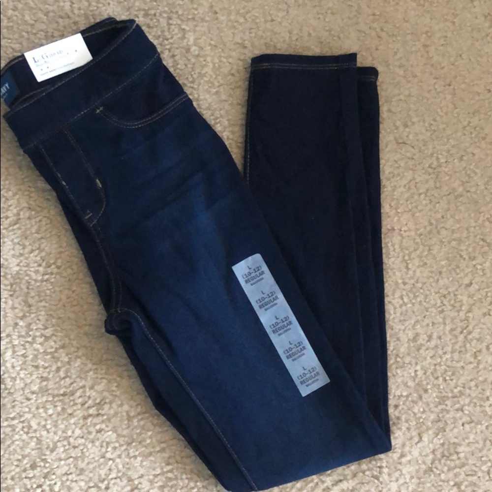 Elastic waist Old Navy ballerina jeggings
